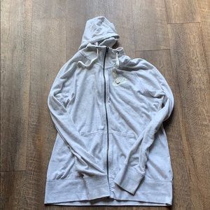Nike vintage  gym zipper hoodie